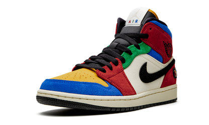 Air Jordan 1 Mid "Blue The Great - Fearless" CU2805 100