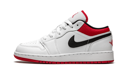 Air Jordan 1 Low GS "White / Gym Red" 553560 118