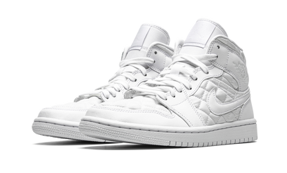 AIR JORDAN 1 MID WMNS "Quilted White" DB6078 100