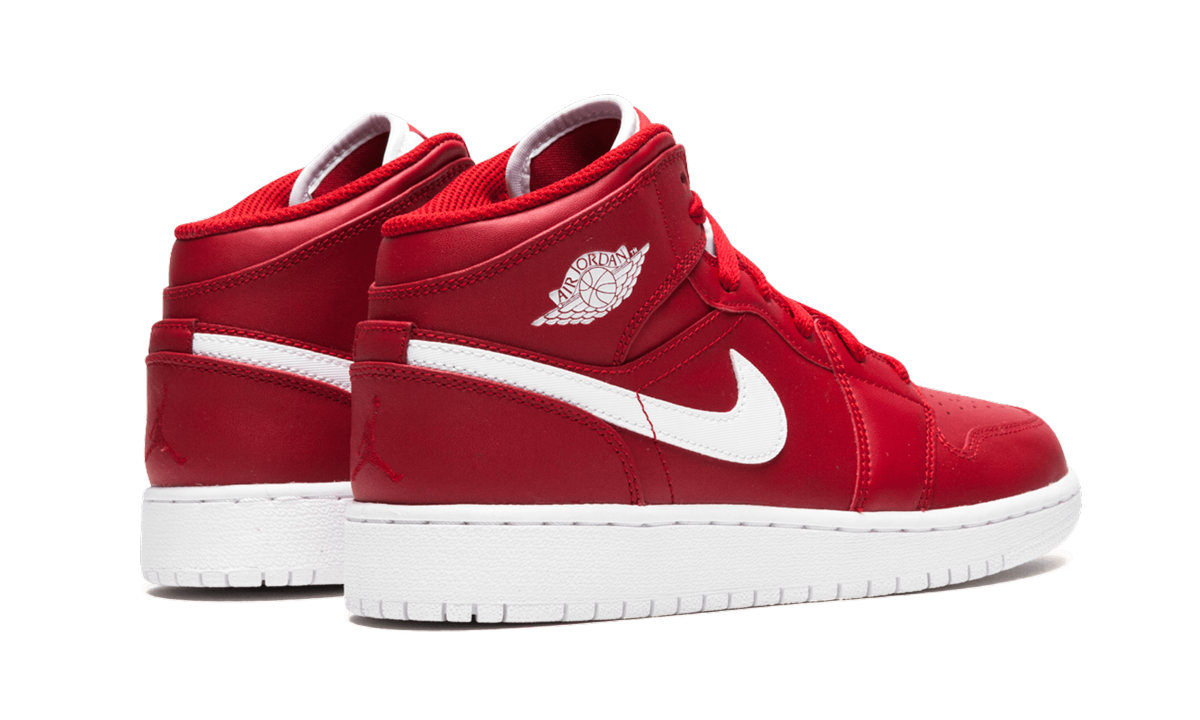 Air Jordan 1 Mid GS "Gym Red 2.0" 554725 600