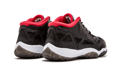 Air Jordan 11 Retro Low IE "Black Charcoal Red" 306008 001