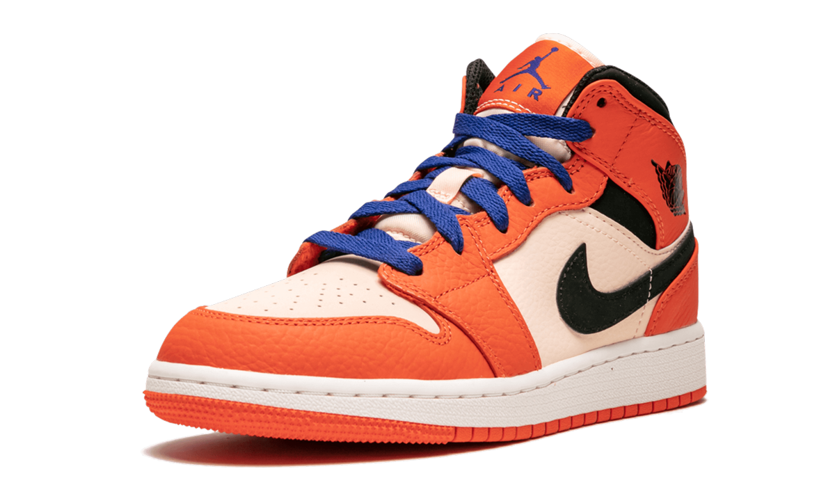 Air Jordan 1 Mid SE GS "Team Orange" BQ6931 800