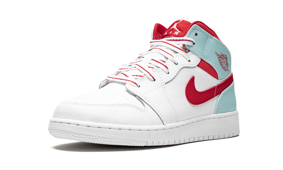 Air Jordan 1 Mid GS "Topaz Mist" 555112 104