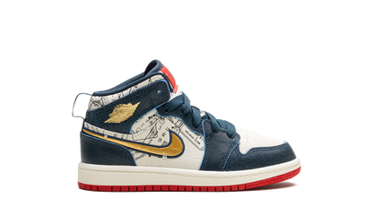 Air Jordan 1 Mid SE PS "Take Flight" FN1352 400
