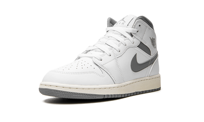Air Jordan 1 Mid GS "Neutral Grey" 554725 135