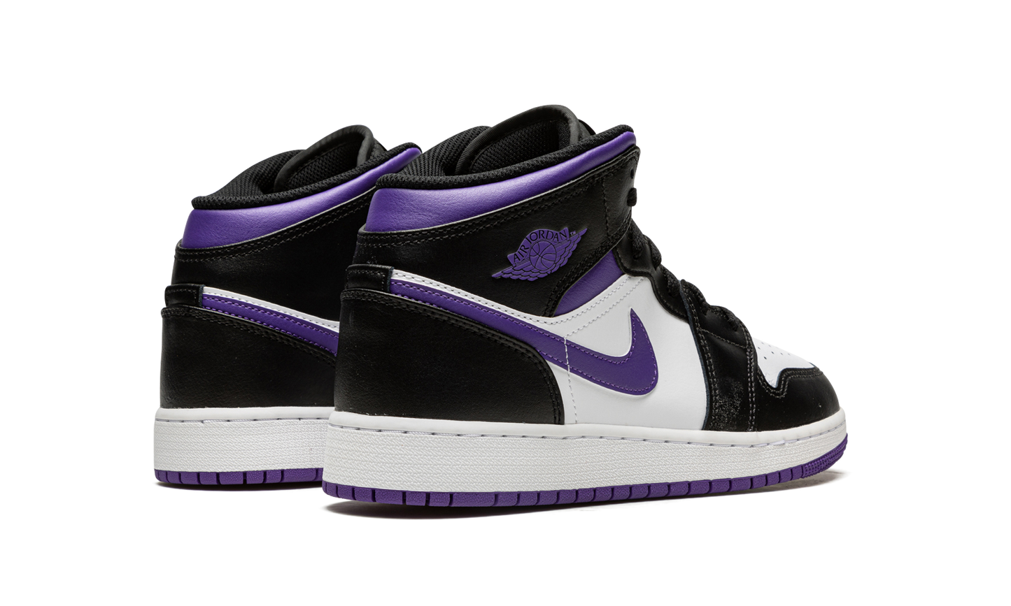 Air Jordan 1 Mid GS "Dark Iris" 554725 095