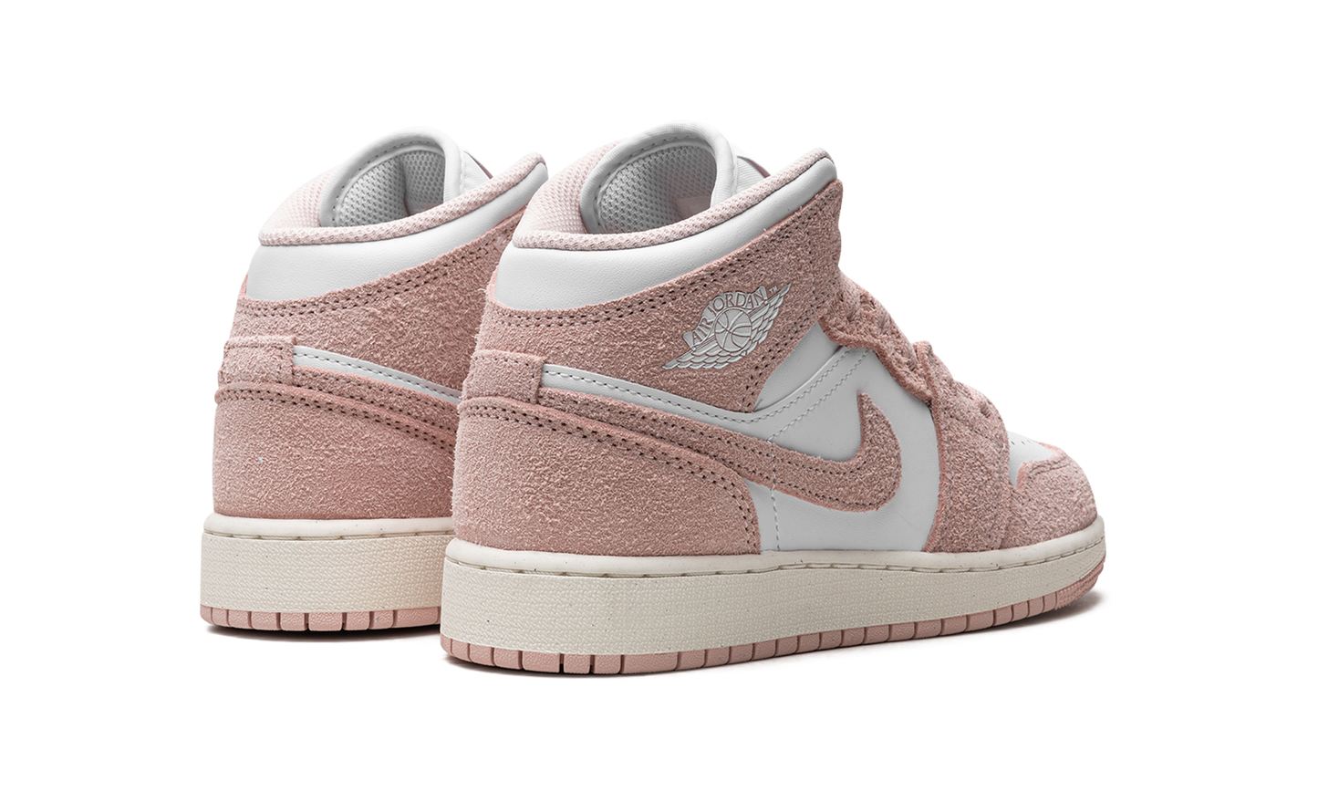 Air Jordan 1 Mid SE GS "LEGEND PINK" FN7432 161