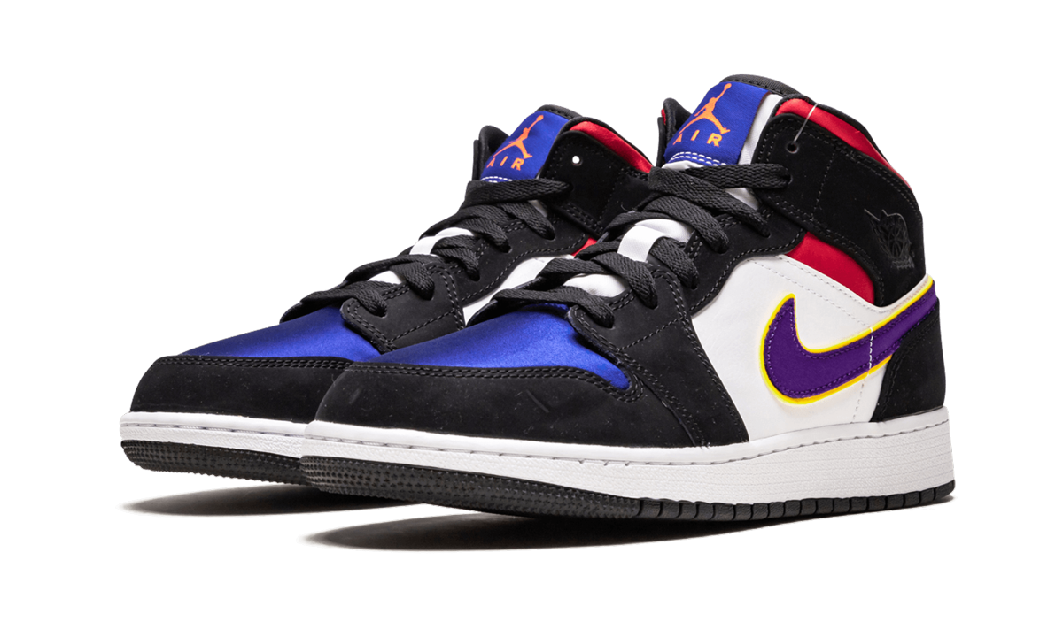 Air Jordan 1 Mid GS "Laker Top 3" BQ6931 005