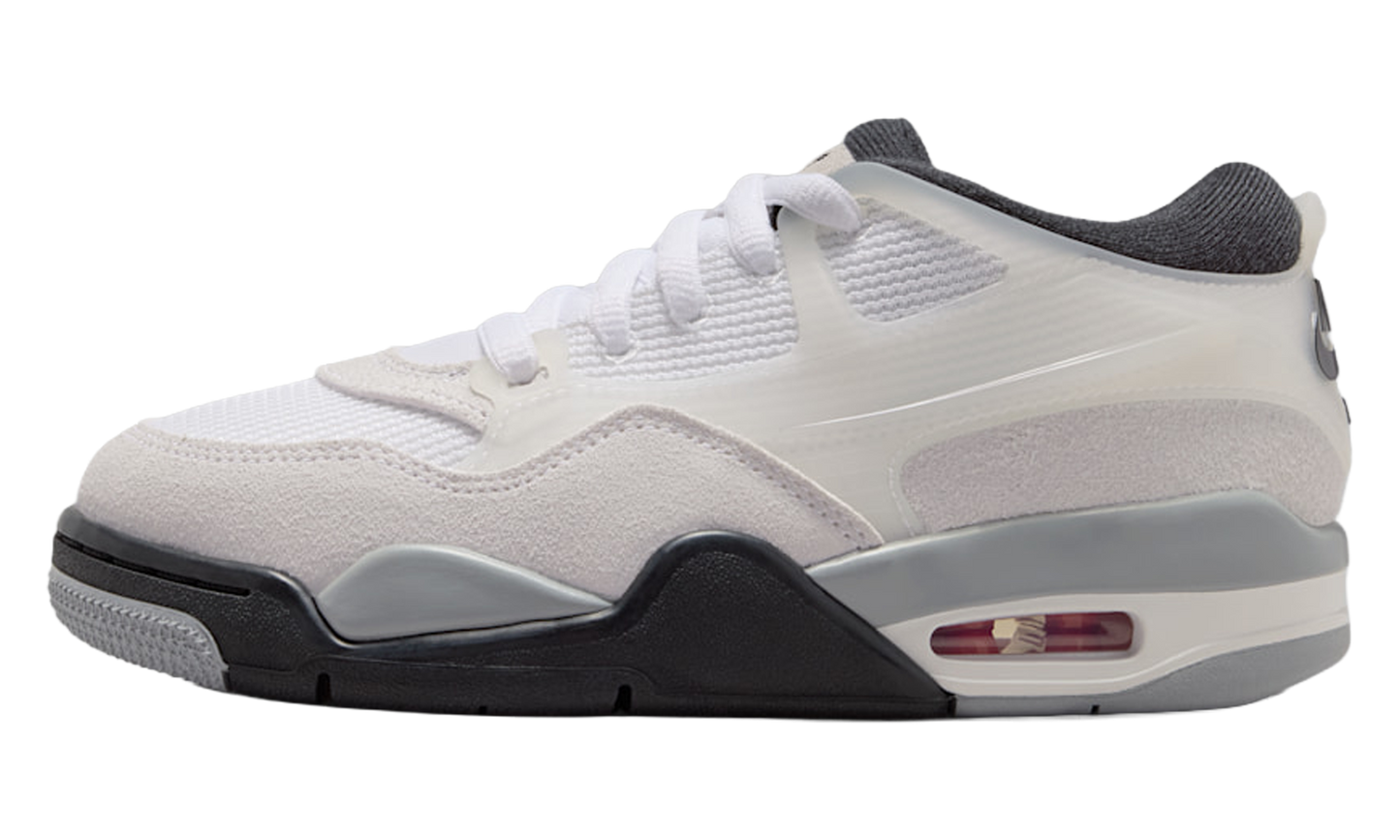 Air Jordan 4 RM GS "White Light Smoke Grey Black" FQ7938 108