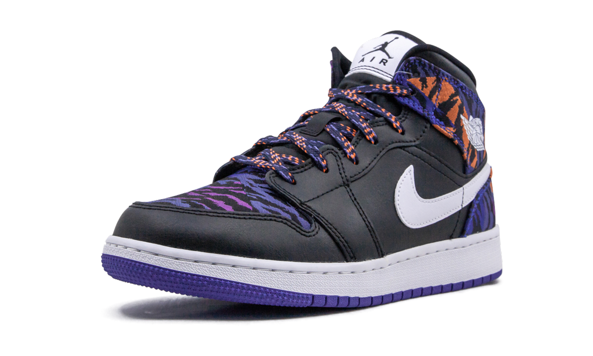 Air Jordan 1 Mid SE GS "Tiger Stripe" AV5174 005