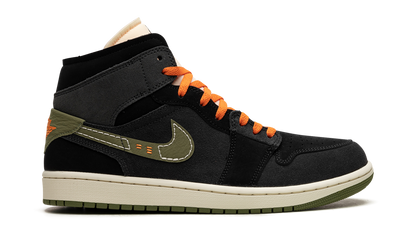 Air Jordan 1 Mid SE Craft "Anthracite Light Olive" FD6817 003