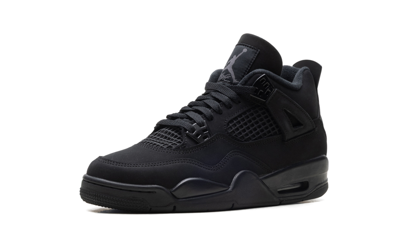 Air Jordan 4 Retro GS "Black Cat (2025)" IB4171 010