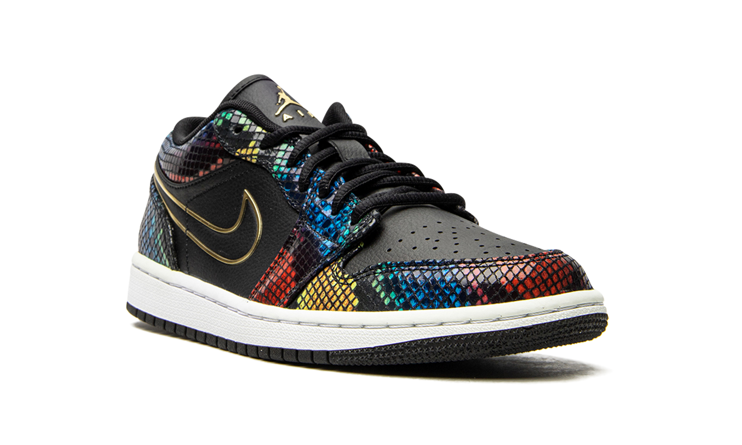 Air Jordan 1 Low WMNS "Multicolor Snakeskin" CW5580 001