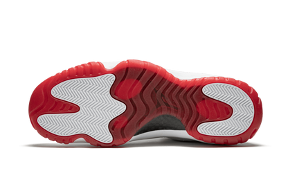 Air Jordan 11 Retro Low "White/Varsity Red" 528895 101