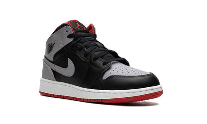 AIR JORDAN 1 MID GS "Black Grey Red" DQ8423 006