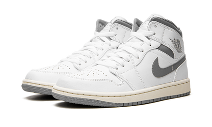 Air Jordan 1 Mid "White / Stealth Grey" 554724 135