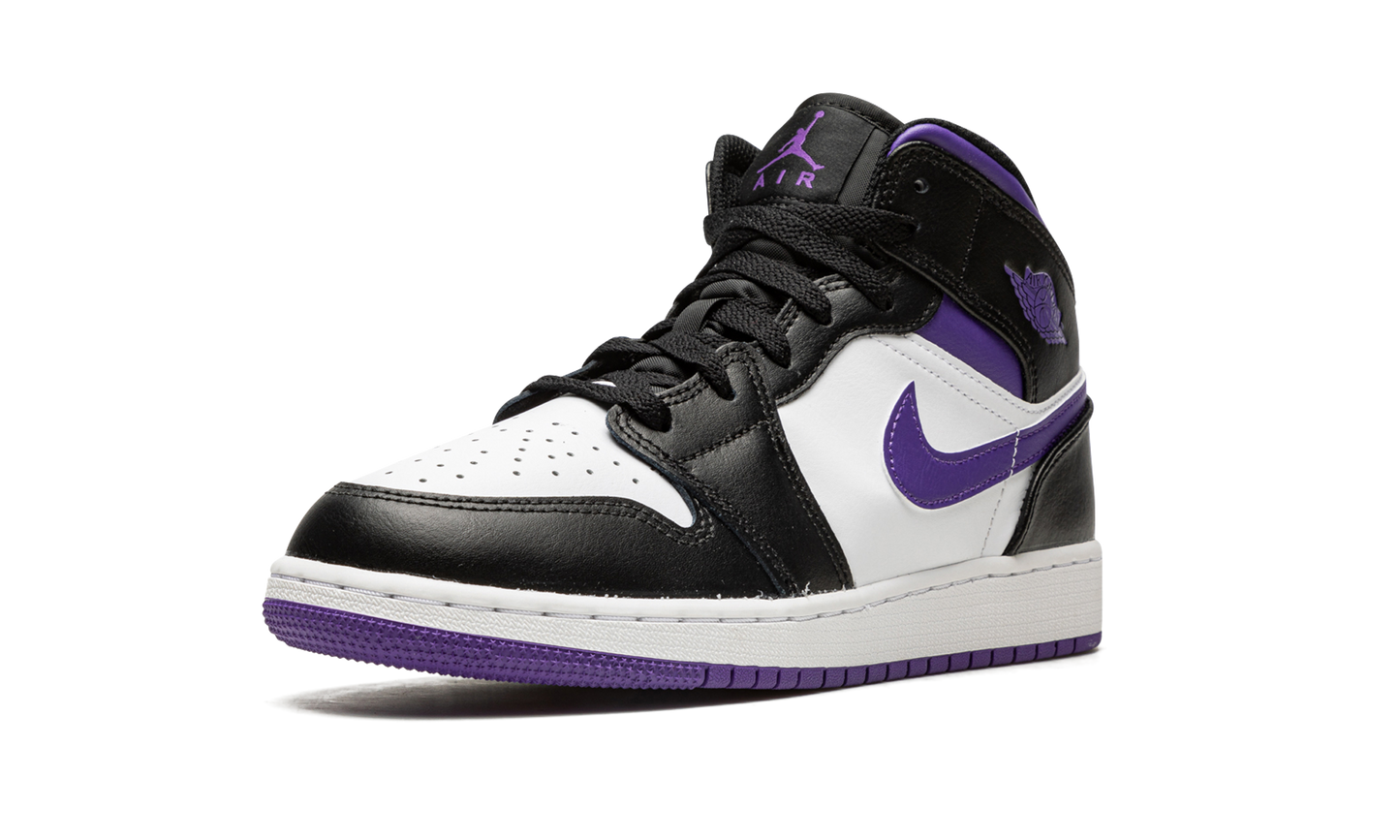 Air Jordan 1 Mid GS "Dark Iris" 554725 095