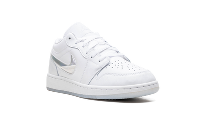 Air Jordan 1 Low GS "Glitter Swoosh" FQ9112 100