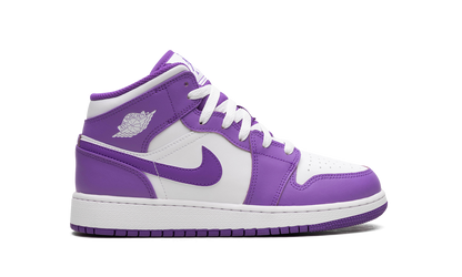 AIR JORDAN 1 MID GS "White / Purple Venom" DQ8423 511