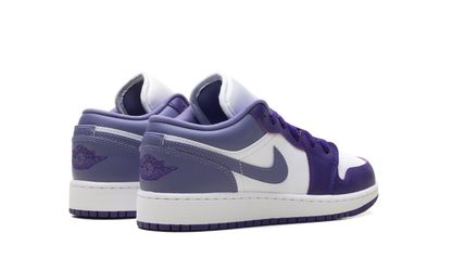 Air Jordan 1 Low GS "Purple / White" 553560 551