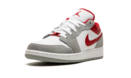 Air Jordan 1 Low SE GS "Smoke Grey Gym Red" DM0589 016