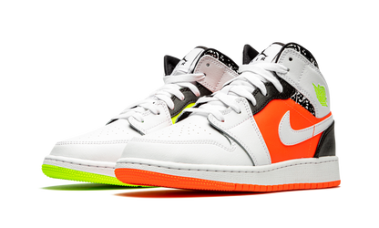 Air Jordan 1 Mid GS "Notebook" 554725 870