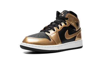 Air Jordan 1 Mid SE GS "Metallic Gold Black" DR6967 071