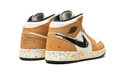 Air Jordan 1 Mid SE GS "Brushstroke" DA8006 100