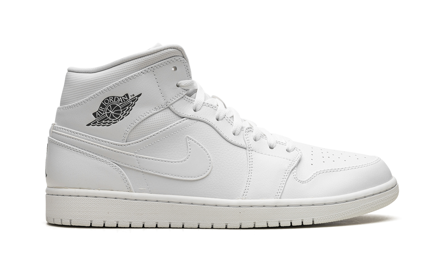 Air Jordan 1 Mid "White / Cool Grey" 554724 102