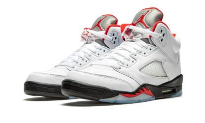 Air Jordan 5 Retro GS "Fire Red Silver Tongue" 440888 102