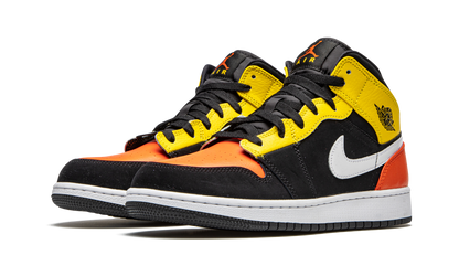 Air Jordan 1 MID SE GS "Amarillo Team Orange" BQ6931 087