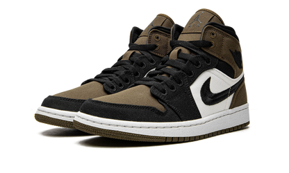 AIR JORDAN 1 MID SE WMNS "Olive Toe" DV0427 301