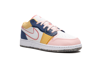 Air Jordan 1 Low SE GS "Multicolor Canvas" DV1323 100