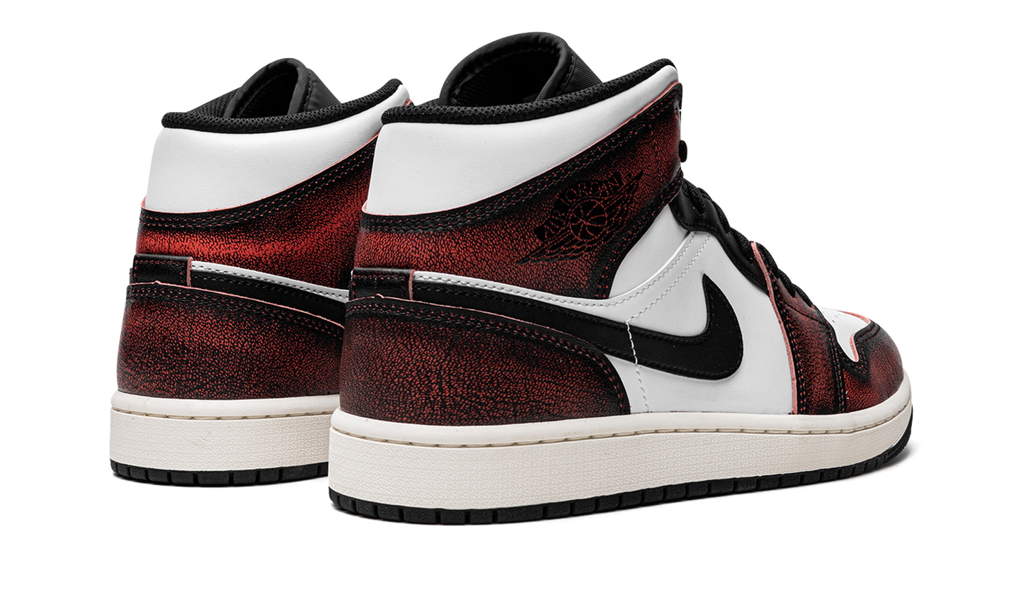 Air Jordan 1 Mid SE "Wear-Away - Infrared" DV9565 006