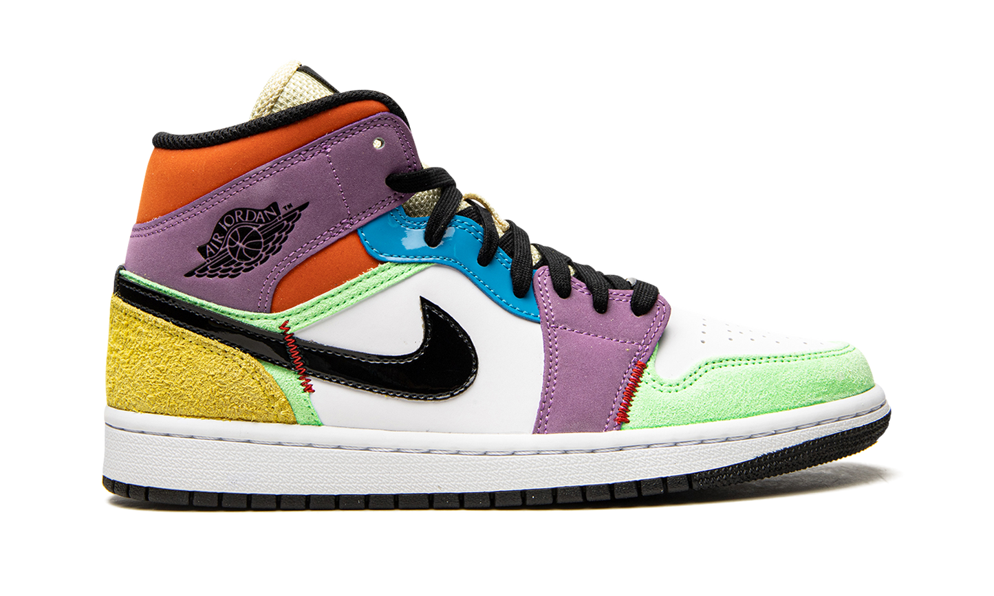 Air Jordan 1 Mid SE WMNS "Lightbulb" CW1140 100