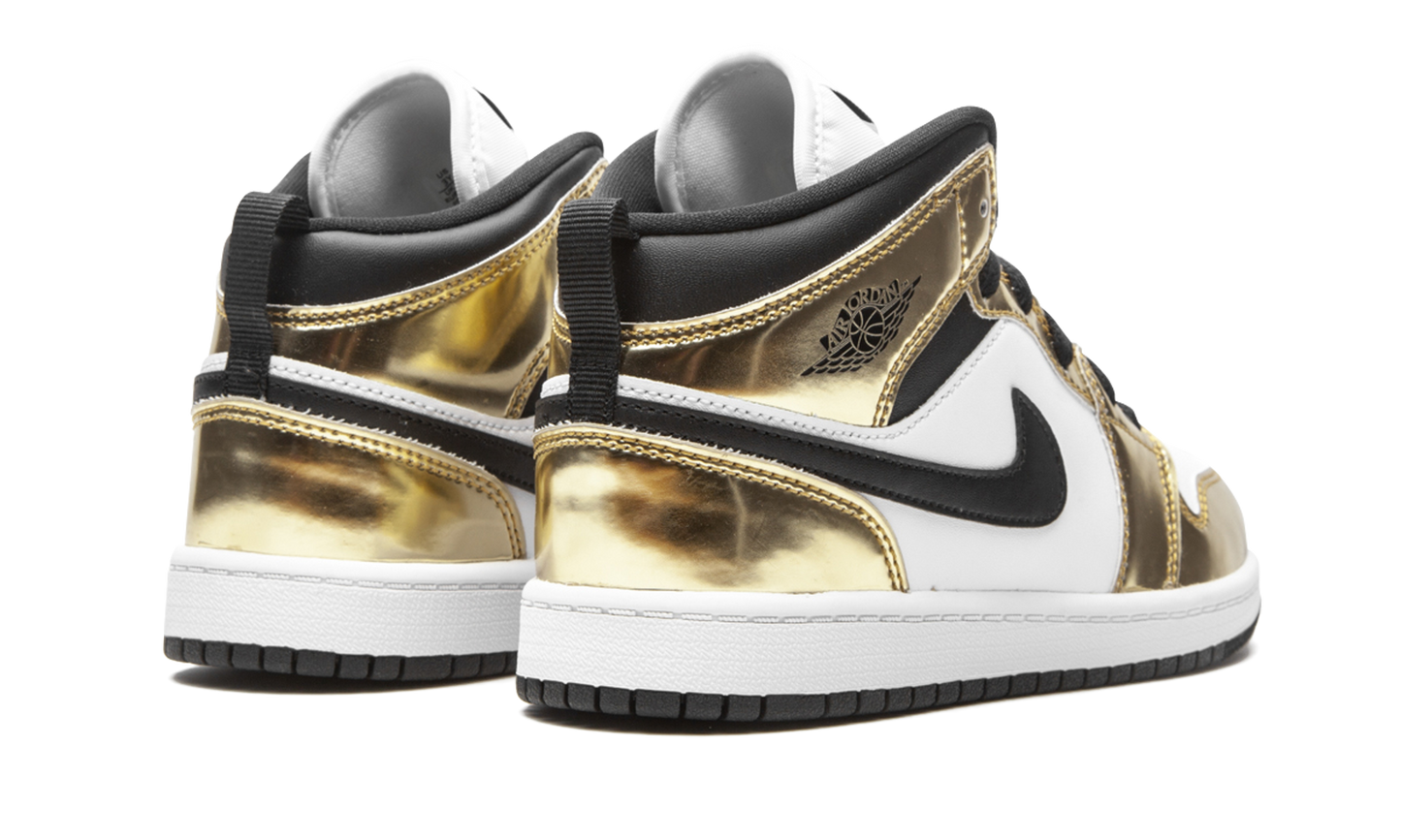 AIR JORDAN 1 MID SE PS "Metallic Gold" DC1422 700