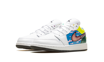 Air Jordan 1 Low GS "Old School Gaming" DM8969 114