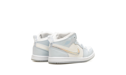 Air Jordan 1 Mid TD "Glitter Swoosh" FQ9116 400