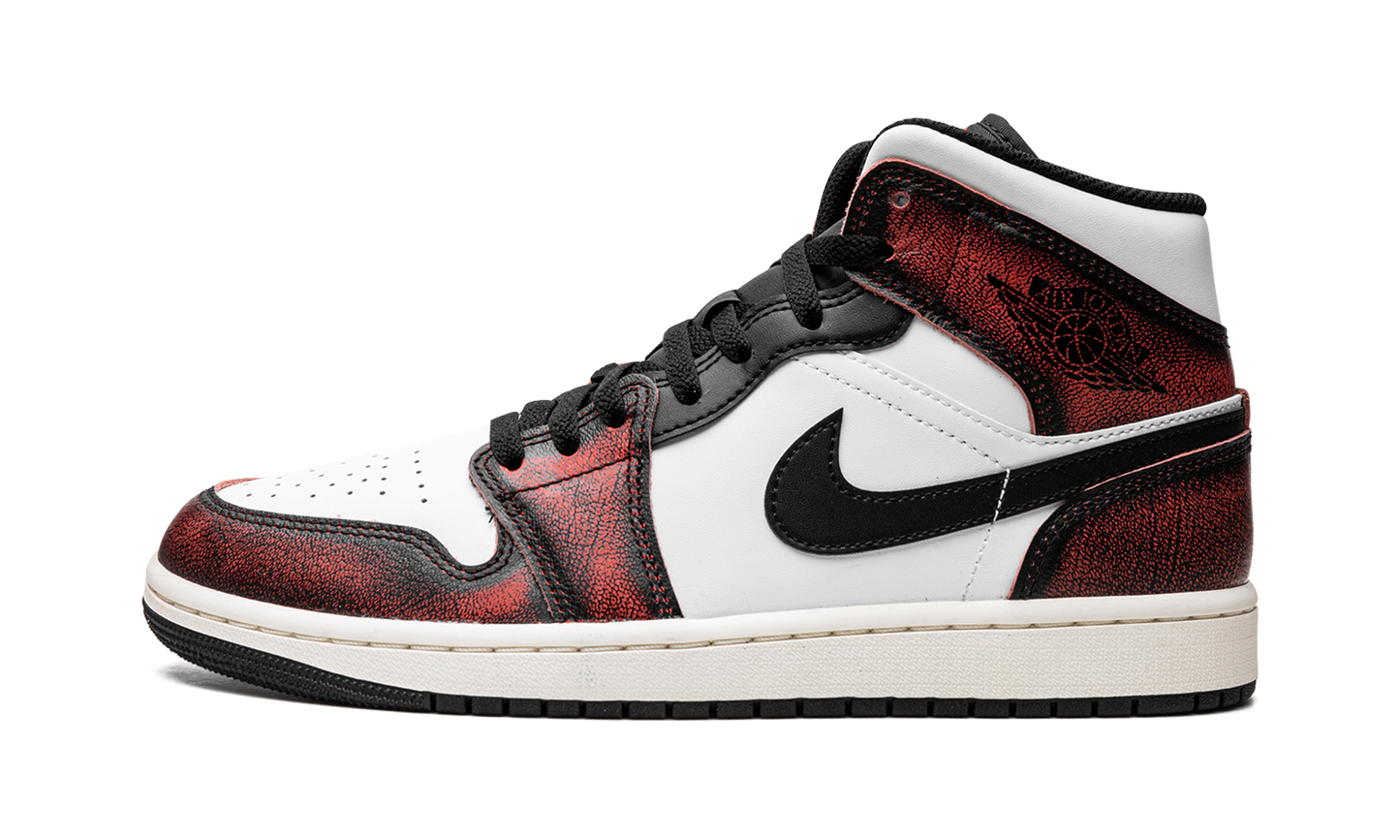 Air Jordan 1 Mid SE "Wear-Away - Infrared" DV9565 006