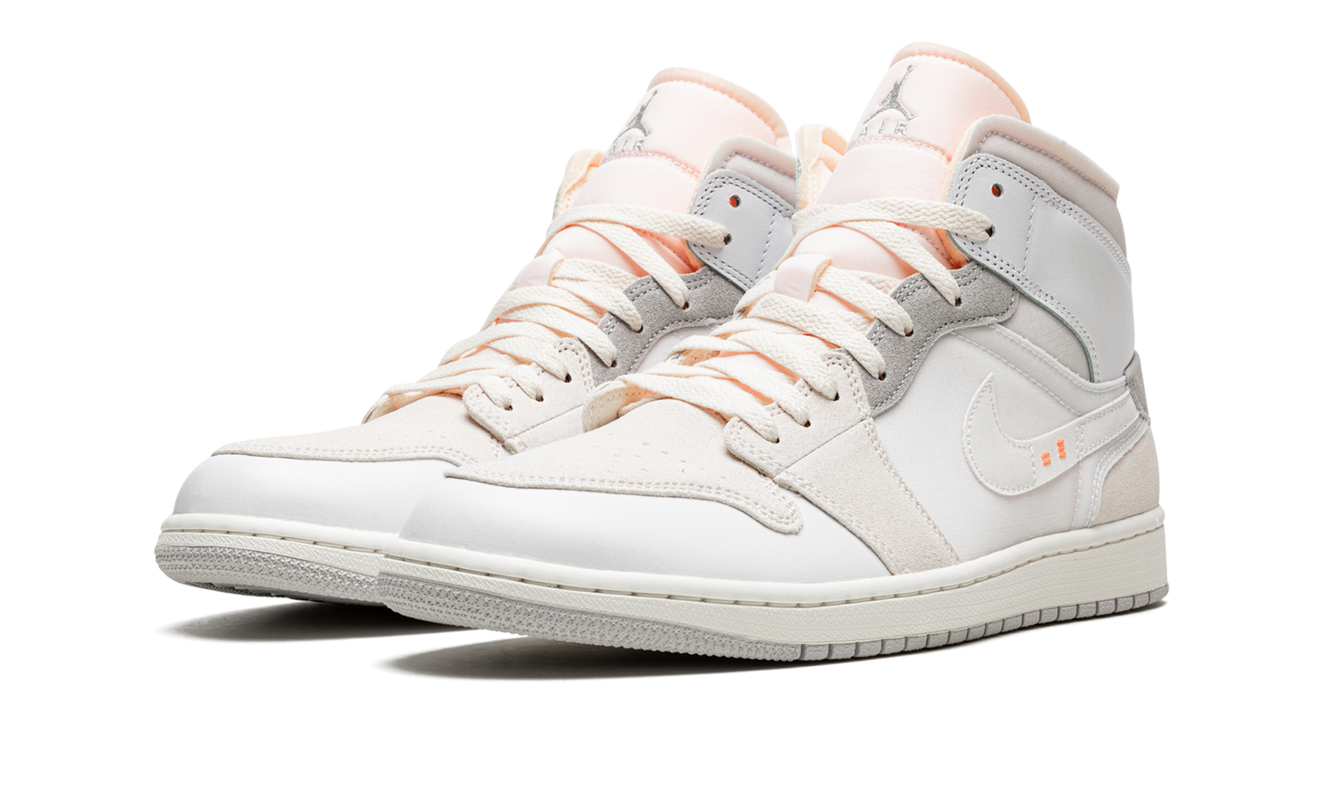 Air Jordan 1 Mid SE Craft "NEUTRAL GREY" DM9652 100