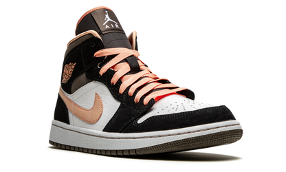 AIR JORDAN 1 MID SE WMNS "Peach Mocha" DH0210 100