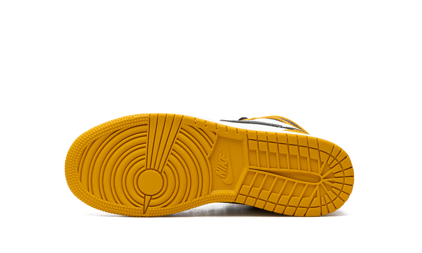 Air Jordan 1 Retro High OG GS "Yellow Ochre / Black" FD1437 701