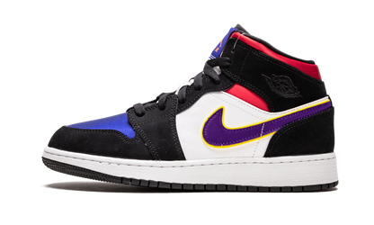 Air Jordan 1 Mid GS "Laker Top 3" BQ6931 005