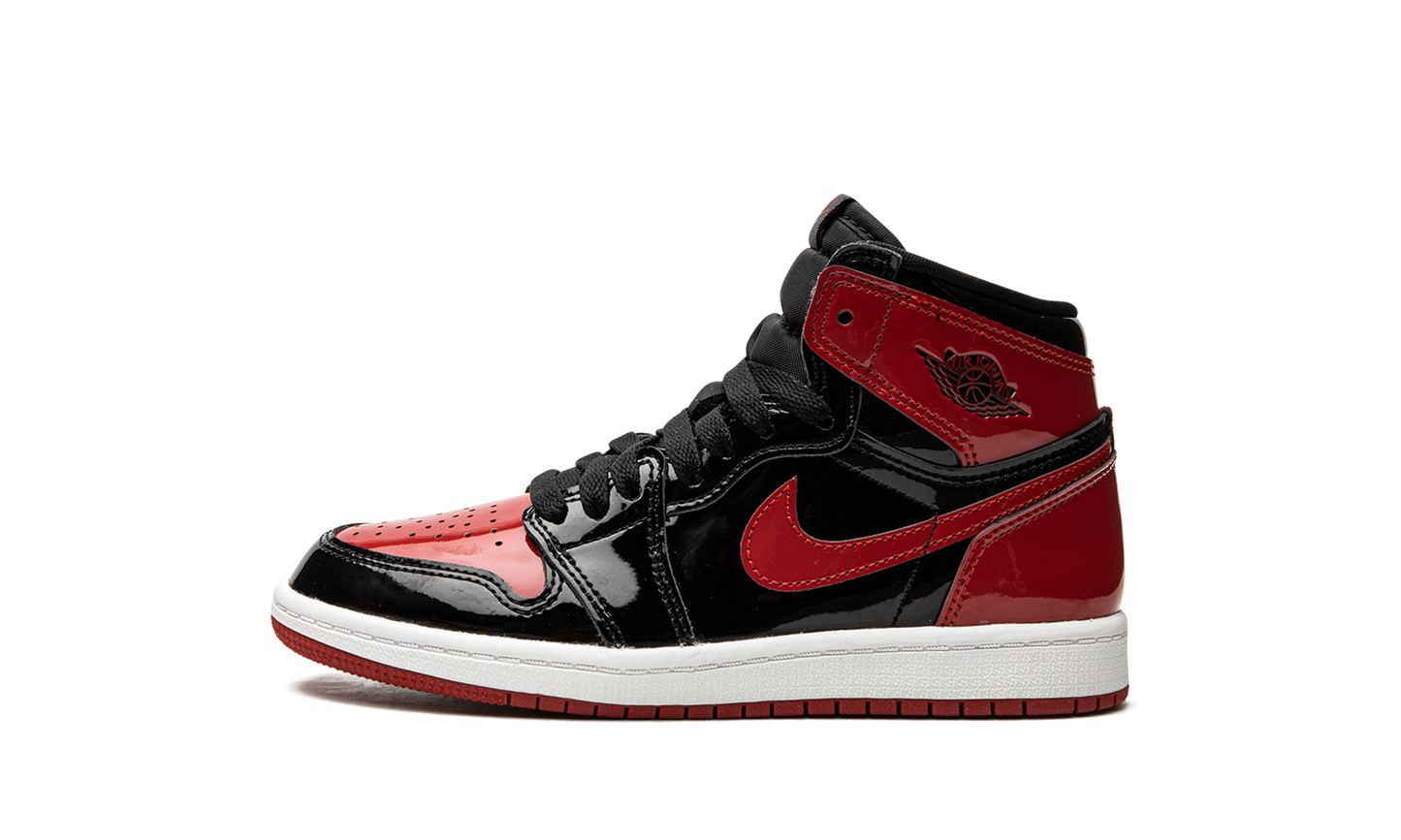 Air Jordan 1 Retro High OG PS "Bred Patent" AQ2664 063