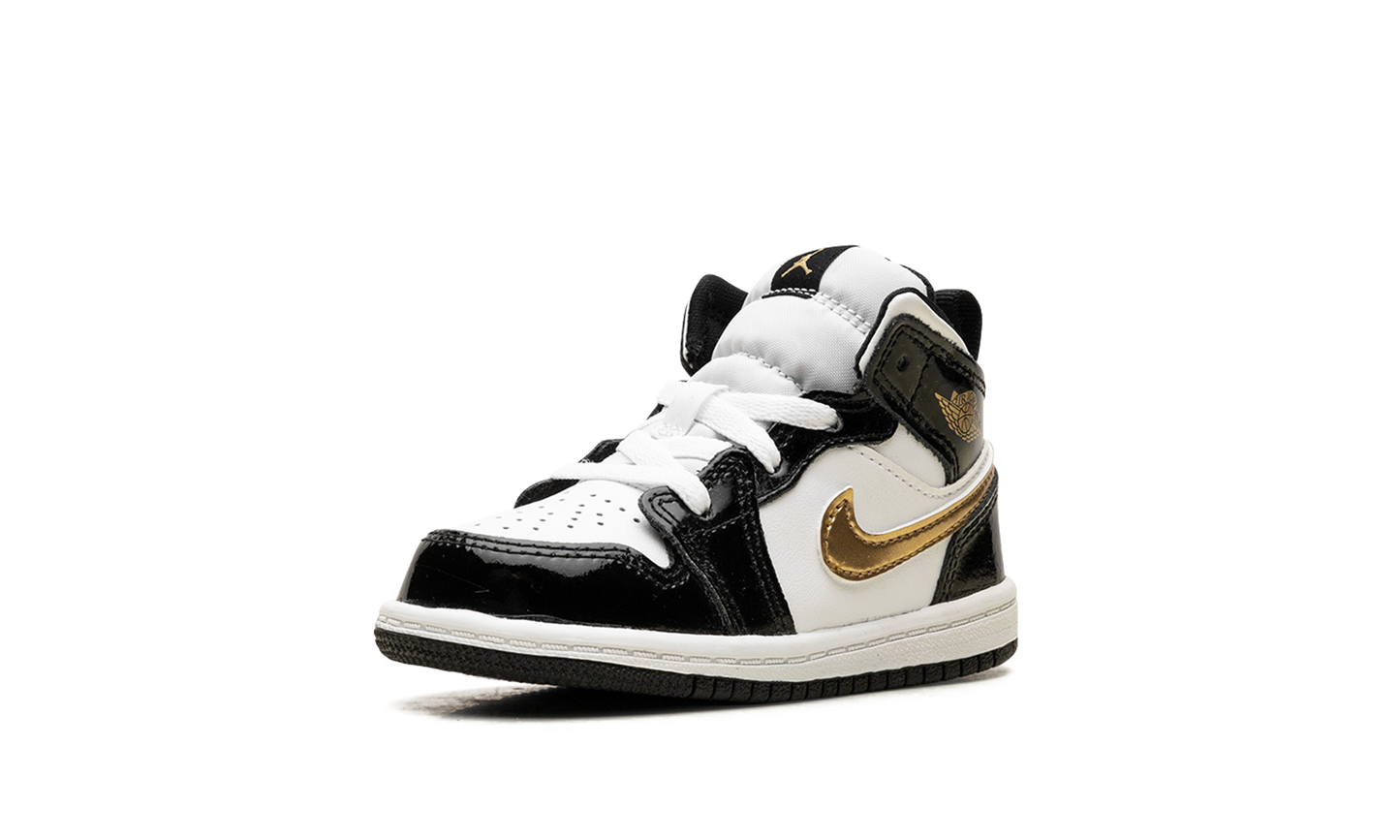 Air Jordan 1 Mid SE TD "Black Gold" BQ6933 007