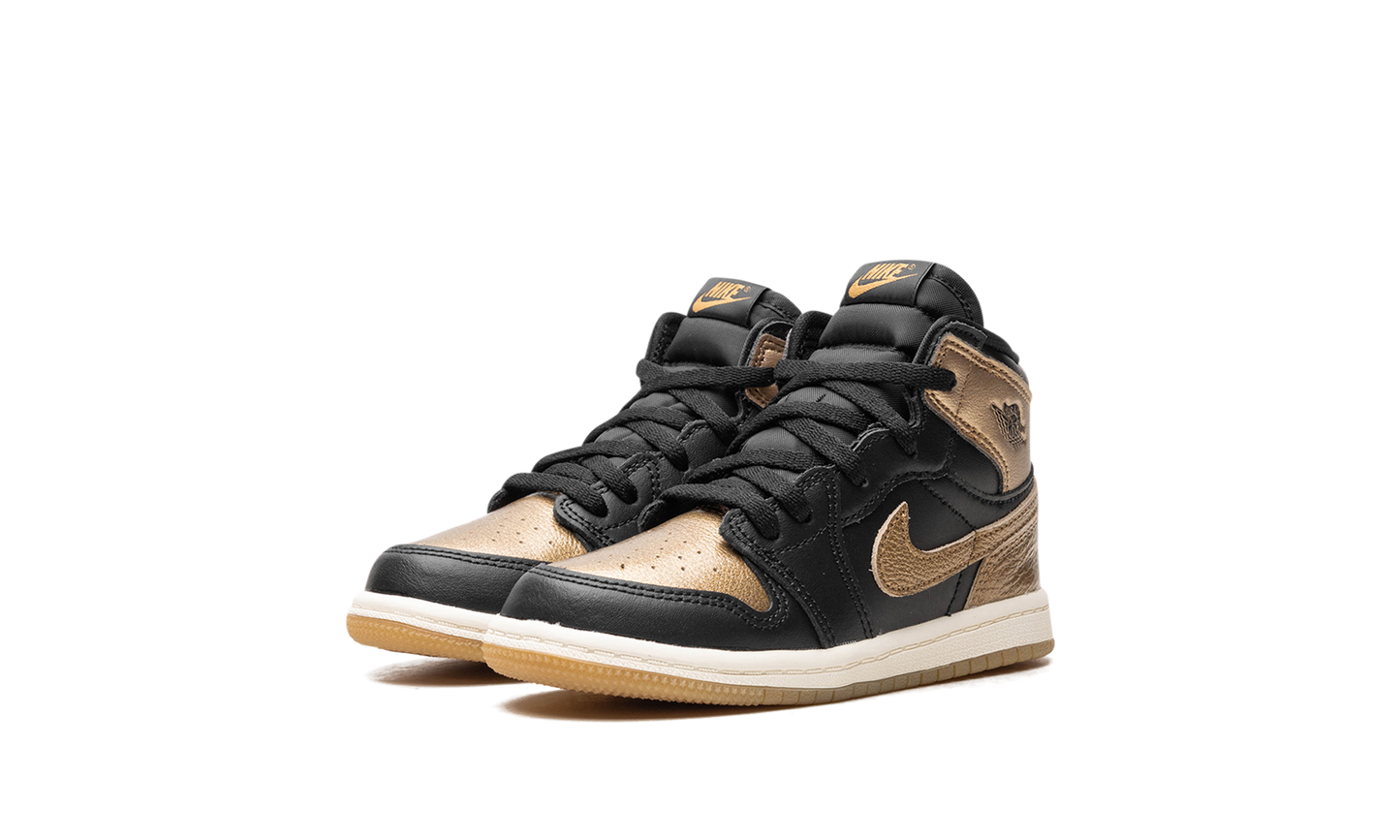 Air Jordan 1 TD "Black Metallic Gold" FD1413 071