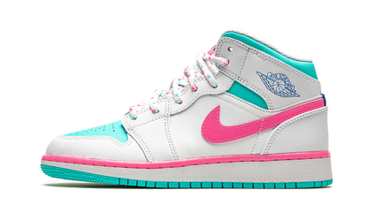 Air Jordan 1 Mid GS "Digital Pink"