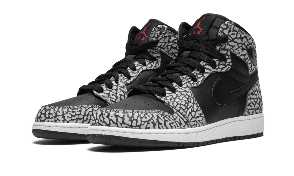 Air Jordan 1 Retro HI PREM GS "Black Elephant" 838850 013