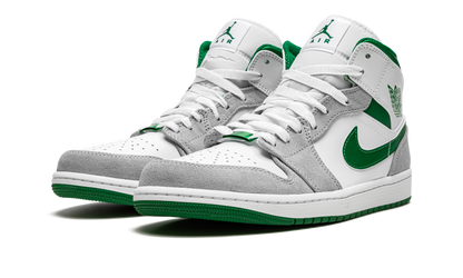 Air Jordan 1 Mid SE "Grey / Pine Green / White" DC7294 103