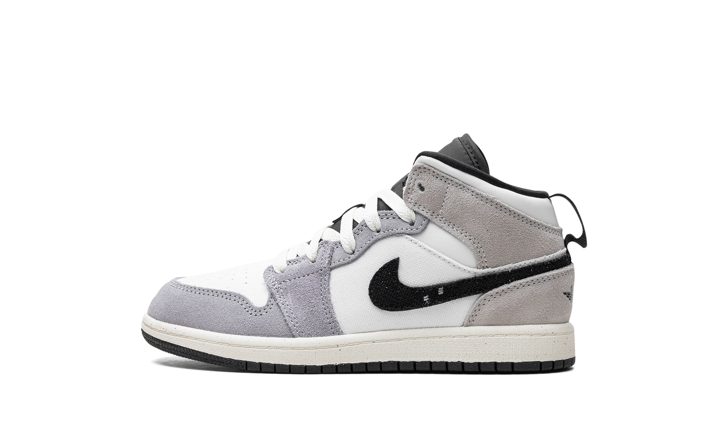 Air Jordan 1 Mid SE Craft PS "Cement Grey" FD9090 002